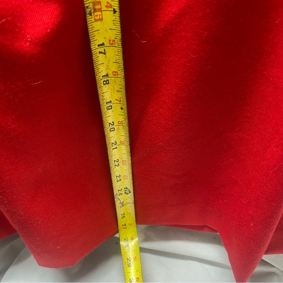 Vtg Pendleton Red Wool Skirt Suit 12 14 L Set Office Siren Corpcore Holiday USA - Picture 11 of 11